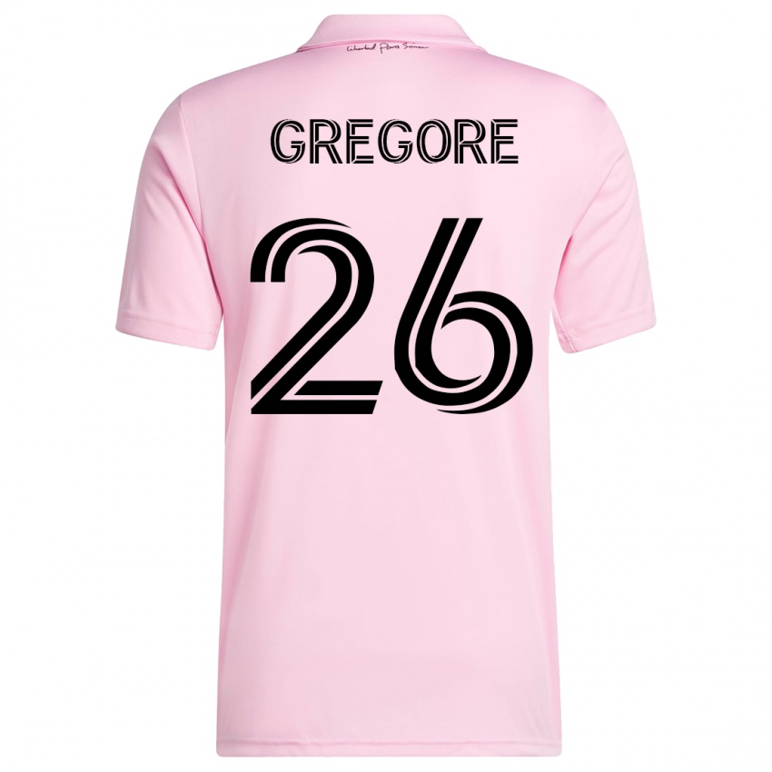 Damen Gregore #26 Rosa Heimtrikot Trikot 2023/24 T-Shirt