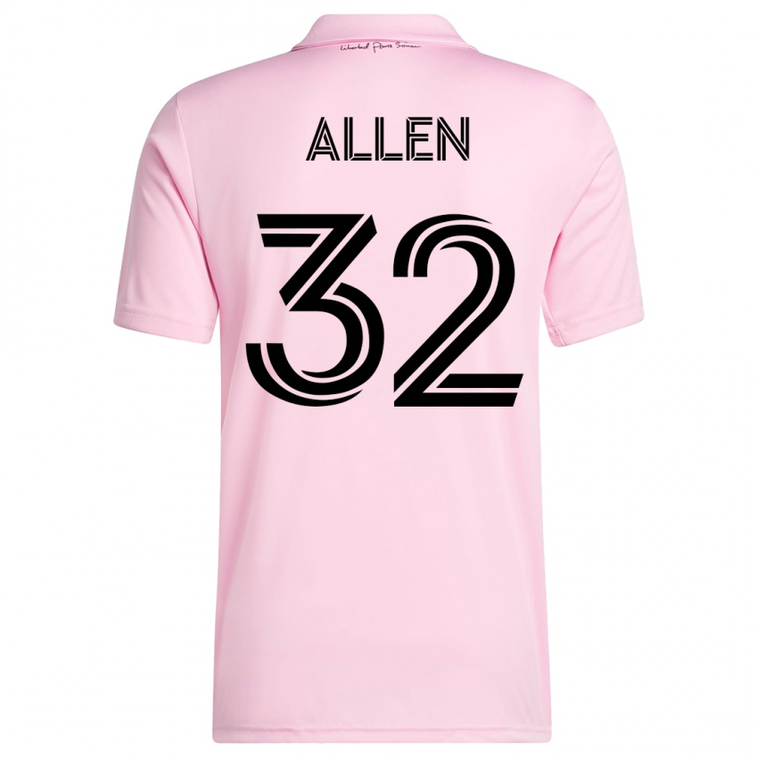 Damen Noah Allen #32 Rosa Heimtrikot Trikot 2023/24 T-Shirt