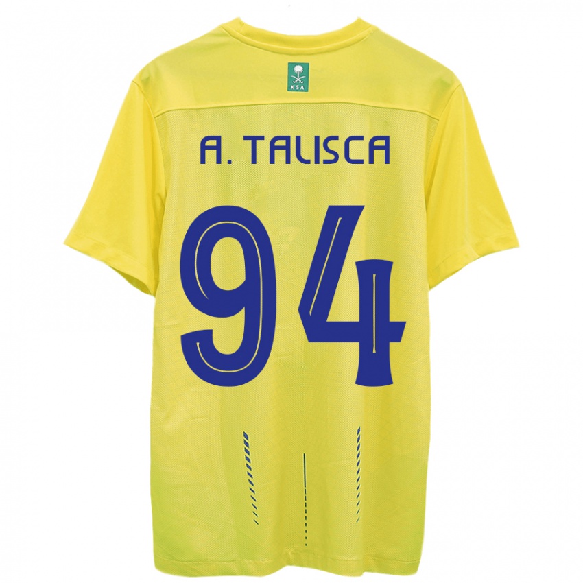 Damen Talisca #94 Gelb Heimtrikot Trikot 2023/24 T-Shirt