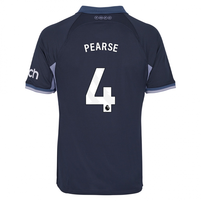 Damen Gracie Pearse #4 Dunkelblau Auswärtstrikot Trikot 2023/24 T-Shirt