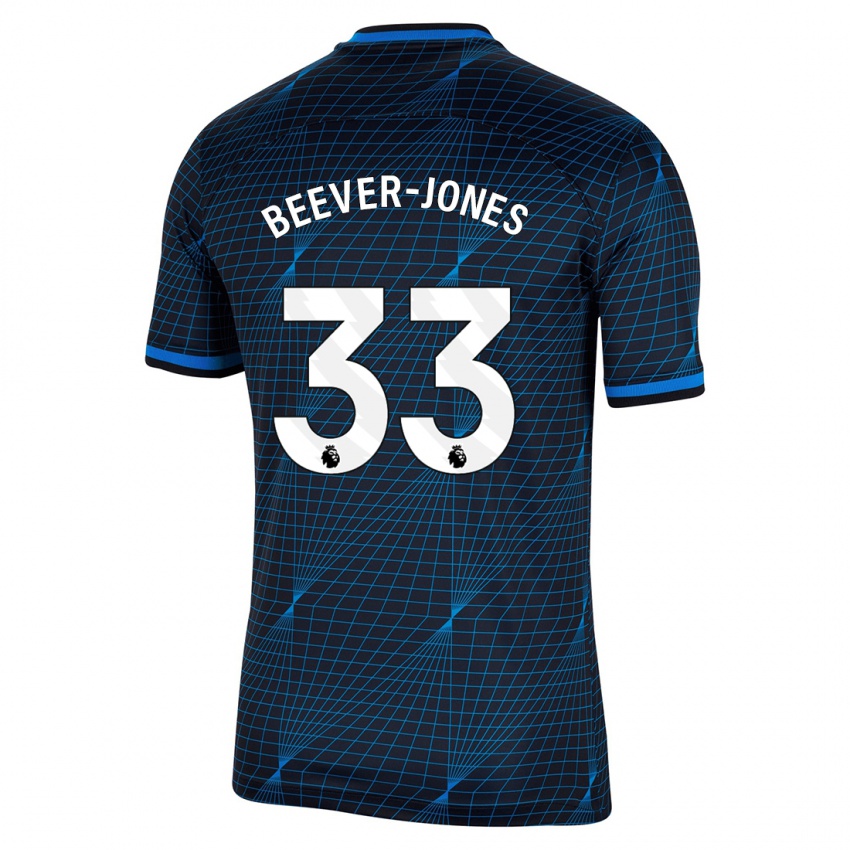 Damen Aggie Beever-Jones #33 Dunkelblau Auswärtstrikot Trikot 2023/24 T-Shirt
