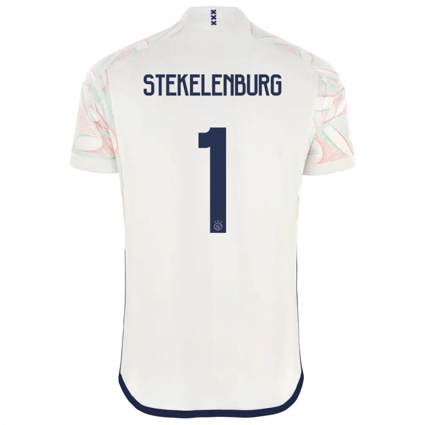 Damen Maarten Stekelenburg #1 Weiß Auswärtstrikot Trikot 2023/24 T-Shirt
