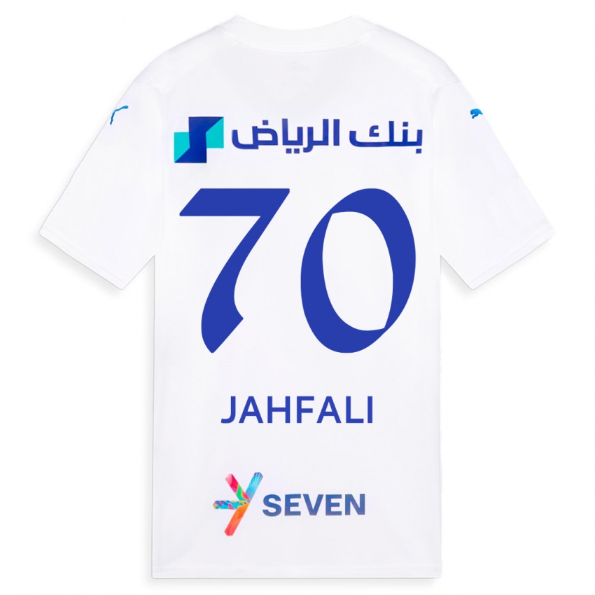 Damen Mohammed Jahfali #70 Weiß Auswärtstrikot Trikot 2023/24 T-Shirt