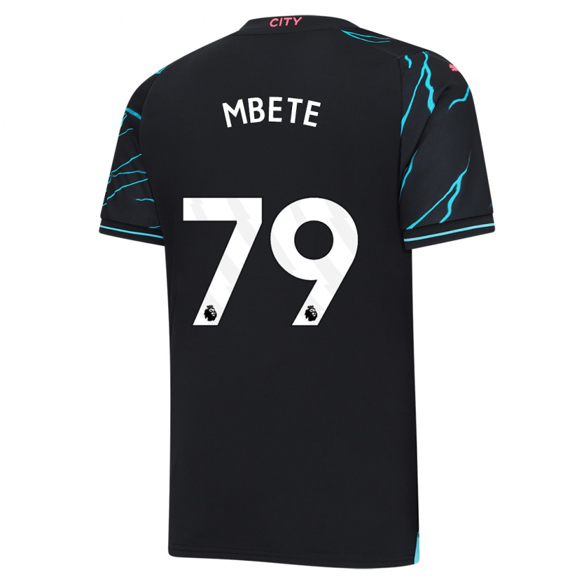 Damen Luke Mbete #79 Dunkelblau Ausweichtrikot Trikot 2023/24 T-Shirt