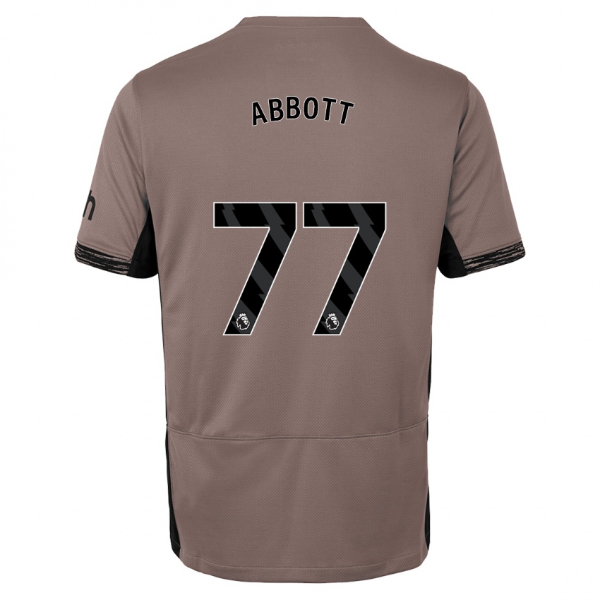 Damen George Abbott #77 Dunkelbeige Ausweichtrikot Trikot 2023/24 T-Shirt