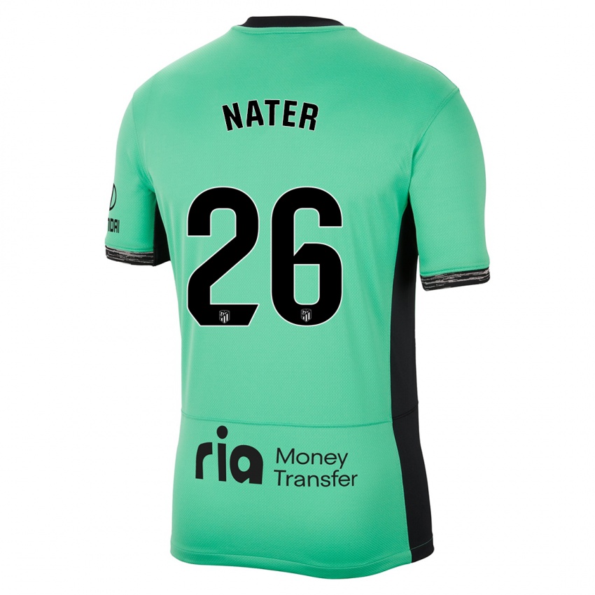 Damen Silvano Nater #26 Frühlingsgrün Ausweichtrikot Trikot 2023/24 T-Shirt