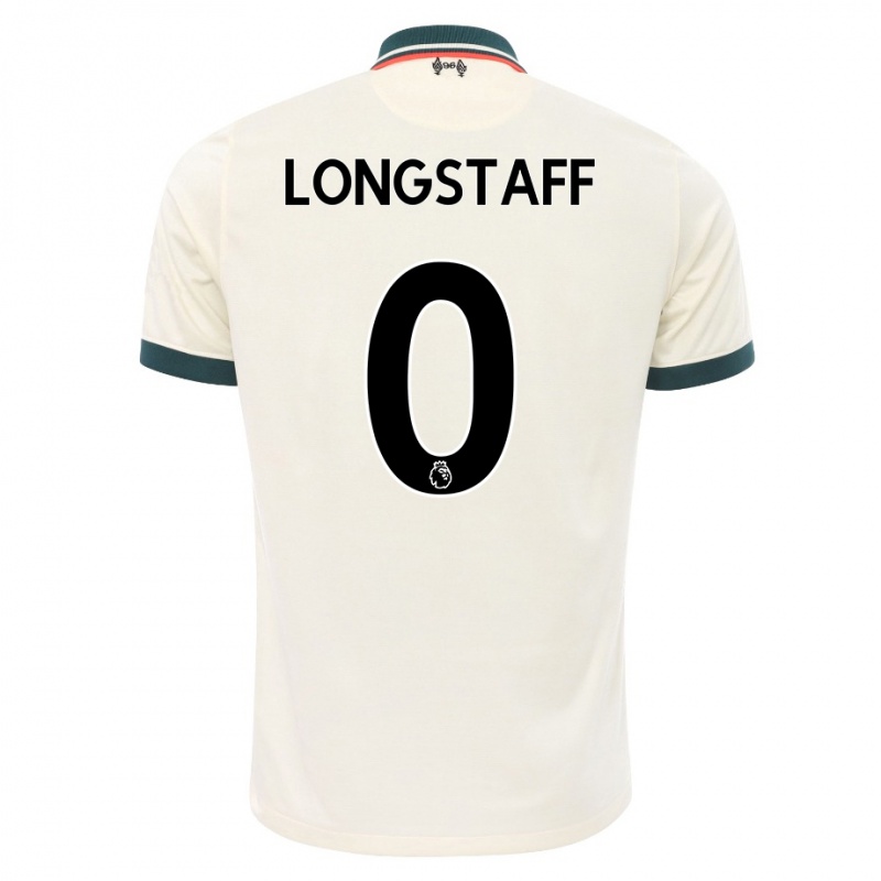 Kinder Luis Longstaff #0 Beige Auswärtstrikot Trikot 2021/22 T-shirt