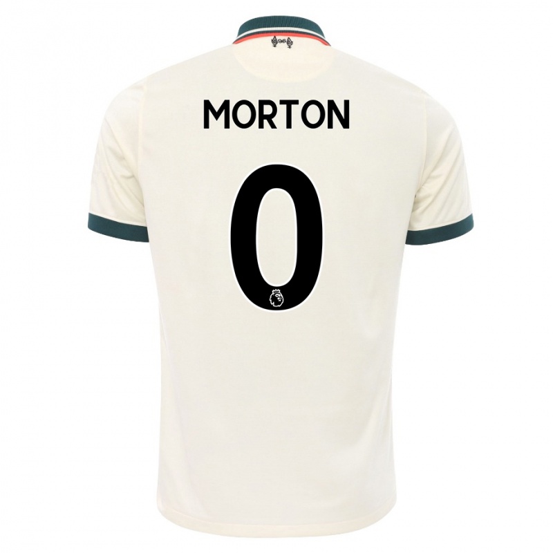 Kinder Tyler Morton #0 Beige Auswärtstrikot Trikot 2021/22 T-shirt