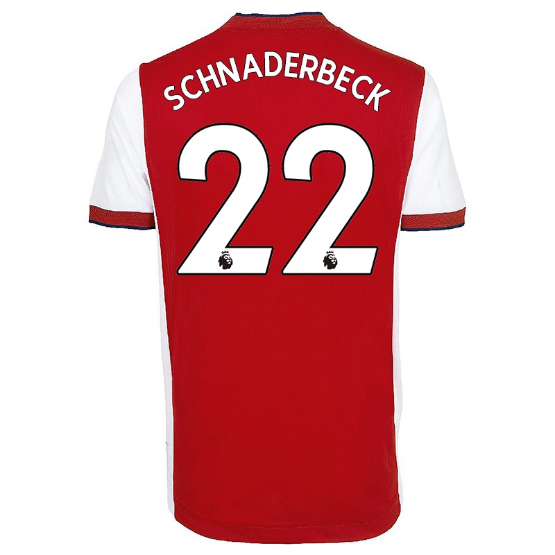 Kinder Viktoria Schnaderbeck #22 Gelb Auswärtstrikot Trikot 2021/22 T-shirt