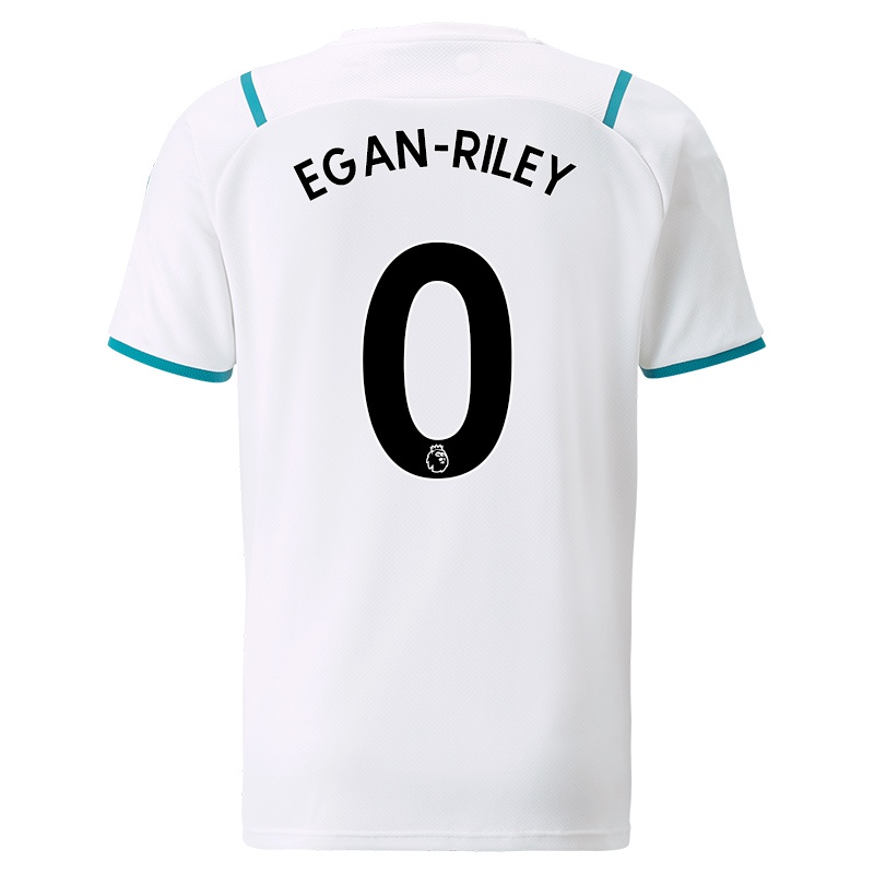 Kinder Conrad Egan-riley #0 Weiß Auswärtstrikot Trikot 2021/22 T-shirt