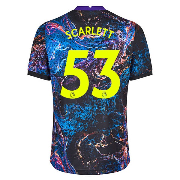 Kinder Dane Scarlett #53 Mehrfarbig Auswärtstrikot Trikot 2021/22 T-shirt