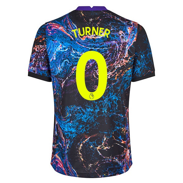 Kinder Oliver Turner #0 Mehrfarbig Auswärtstrikot Trikot 2021/22 T-shirt