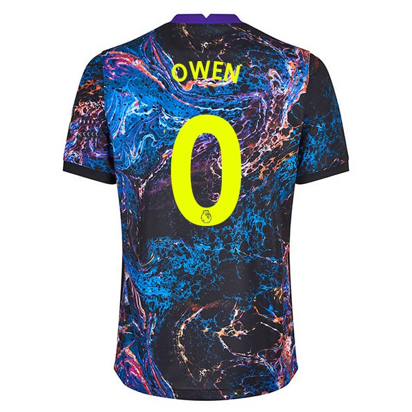 Kinder Riley Owen #0 Mehrfarbig Auswärtstrikot Trikot 2021/22 T-shirt