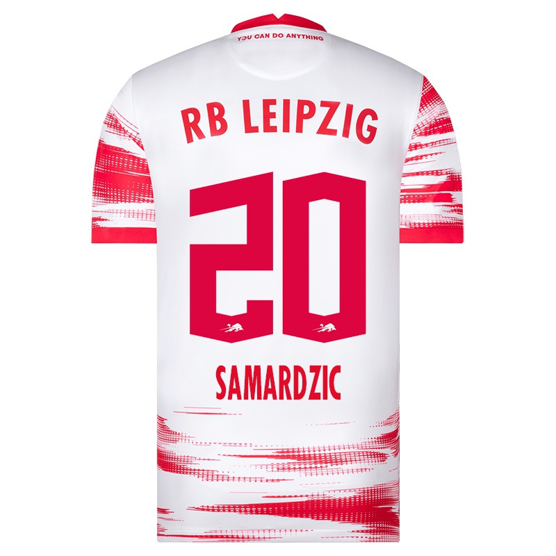 Kinder Lazar Samardzic #20 Rot-weiss Heimtrikot Trikot 2021/22 T-shirt
