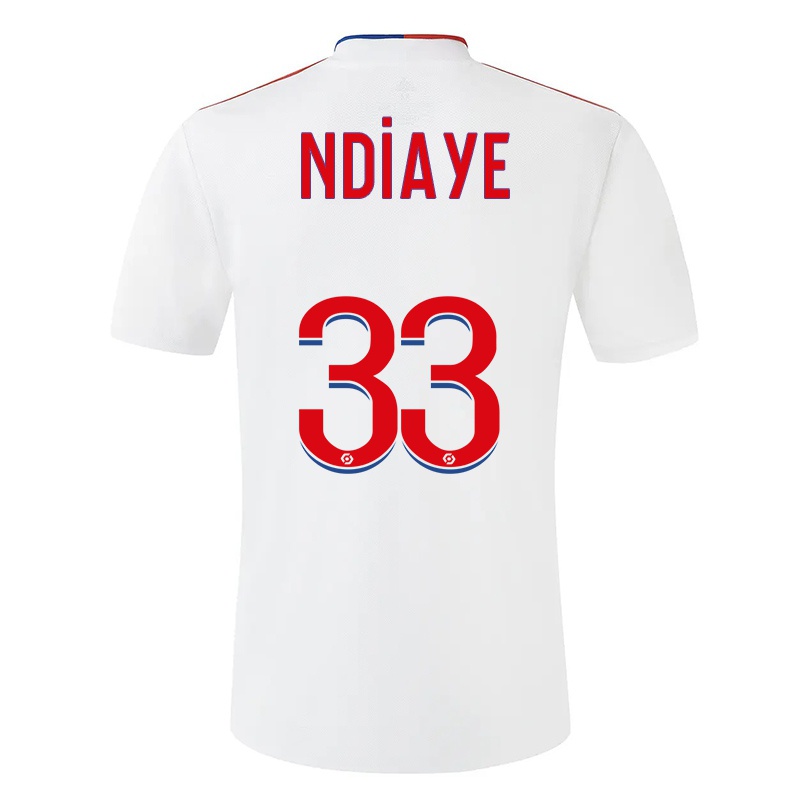 Kinder Abdoulaye Ndiaye #33 Weiß Heimtrikot Trikot 2021/22 T-shirt