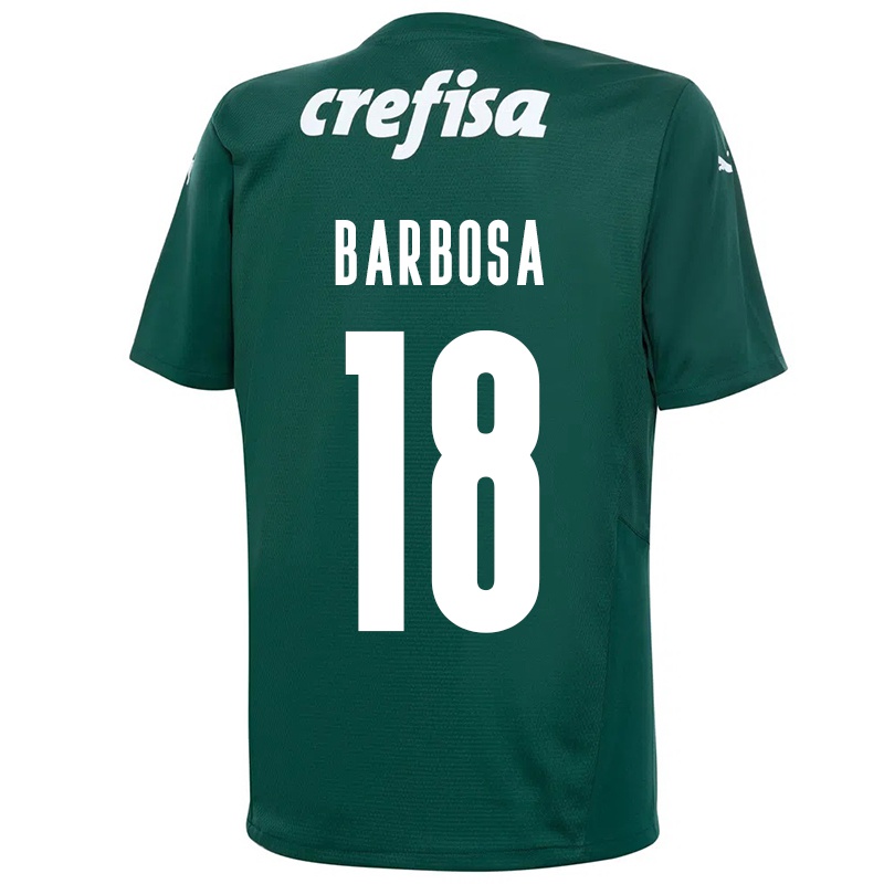 Kinder Danilo Barbosa #18 Dunkelgrün Heimtrikot Trikot 2021/22 T-shirt