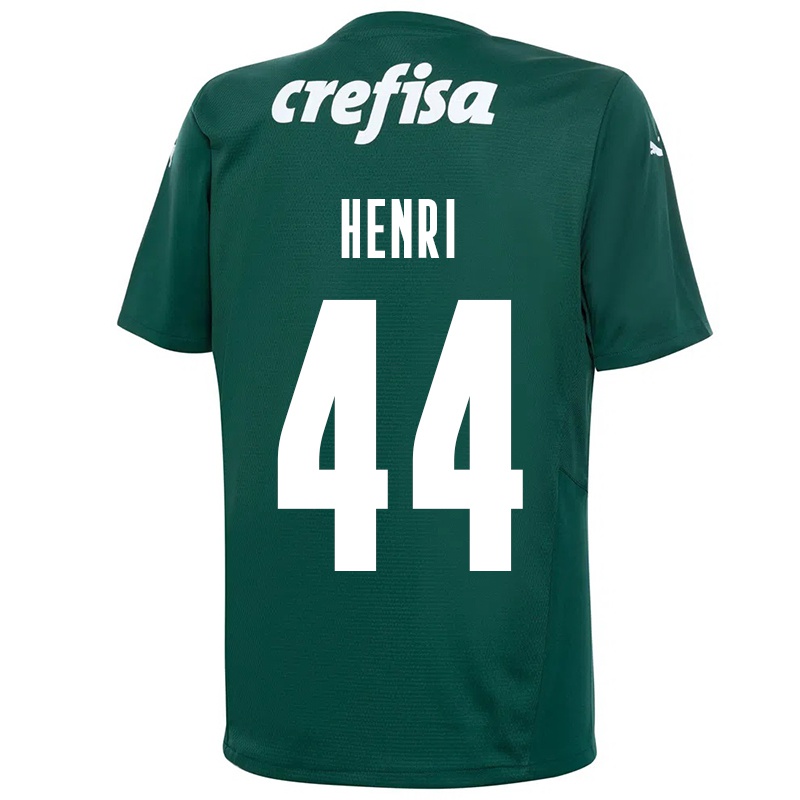 Kinder Henri #44 Dunkelgrün Heimtrikot Trikot 2021/22 T-shirt
