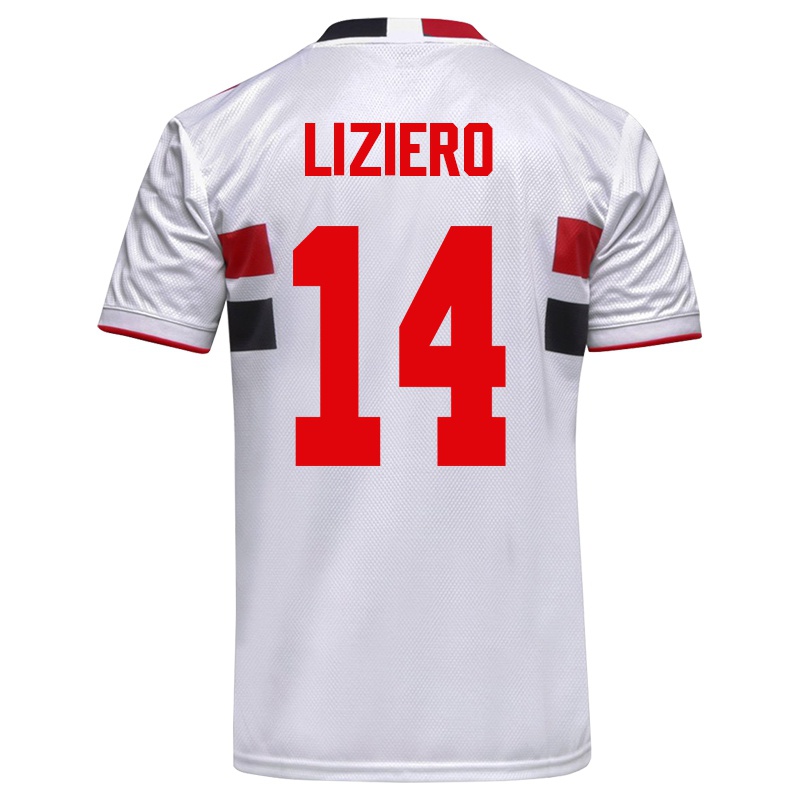 Kinder Liziero #14 Weiß Heimtrikot Trikot 2021/22 T-shirt