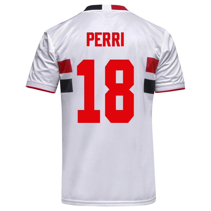 Kinder Lucas Perri #18 Weiß Heimtrikot Trikot 2021/22 T-shirt