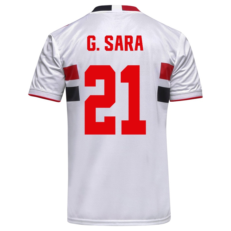Kinder Gabriel Sara #21 Weiß Heimtrikot Trikot 2021/22 T-shirt