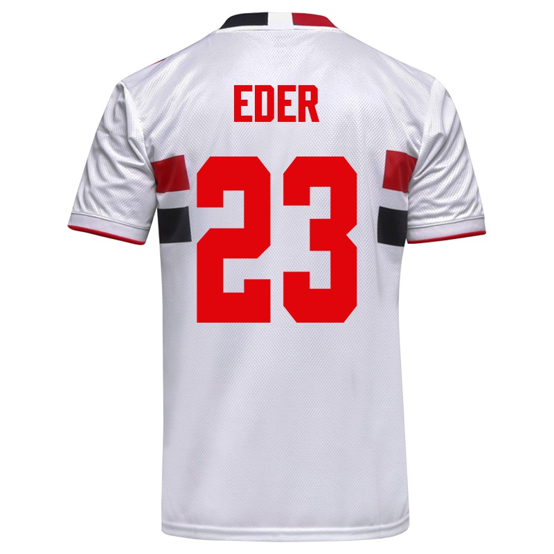 Kinder Eder #23 Weiß Heimtrikot Trikot 2021/22 T-shirt