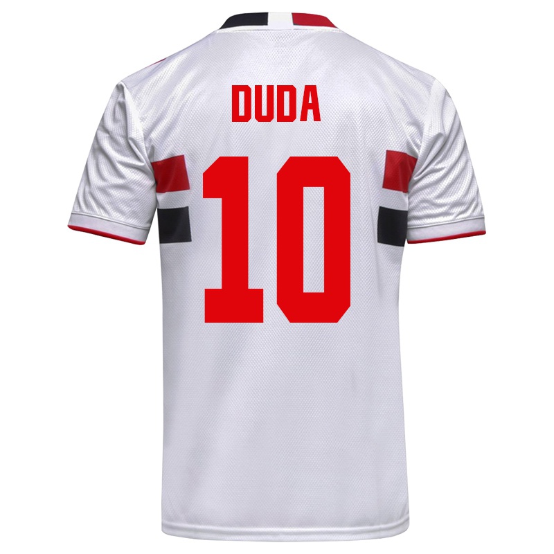 Kinder Duda #10 Weiß Heimtrikot Trikot 2021/22 T-shirt