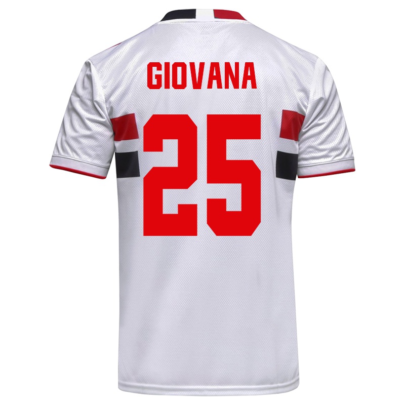 Kinder Giovana #25 Weiß Heimtrikot Trikot 2021/22 T-shirt