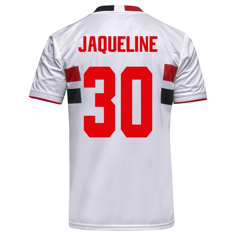 Kinder Jaqueline #30 Weiß Heimtrikot Trikot 2021/22 T-shirt