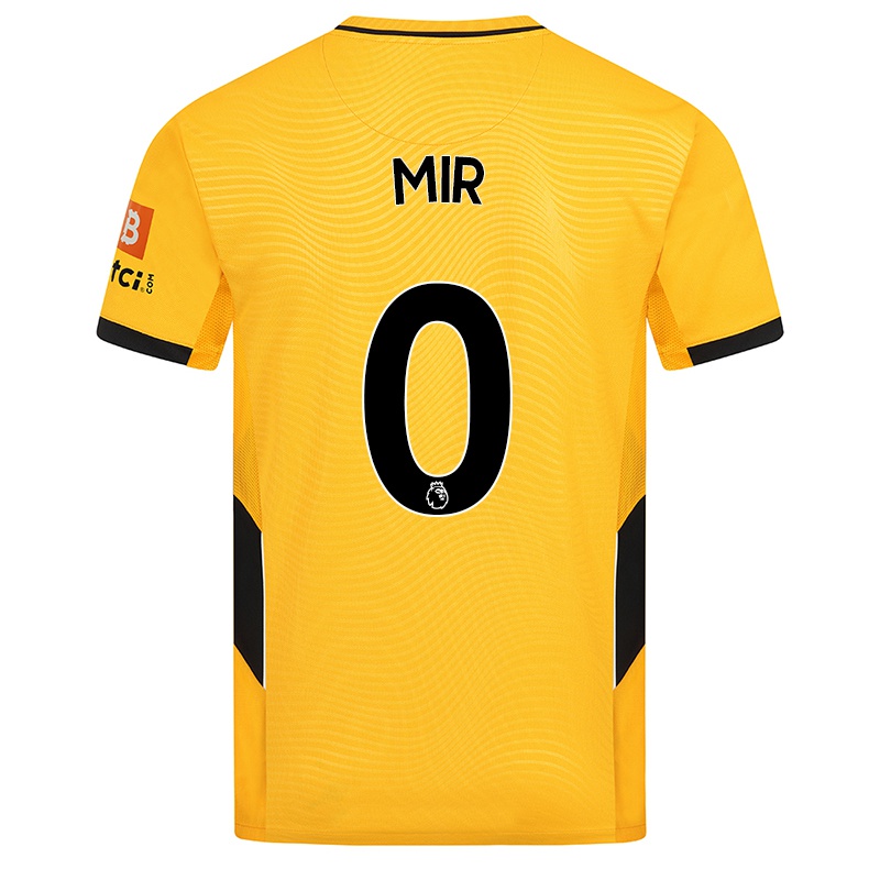 Kinder Rafa Mir #0 Gelb Heimtrikot Trikot 2021/22 T-shirt