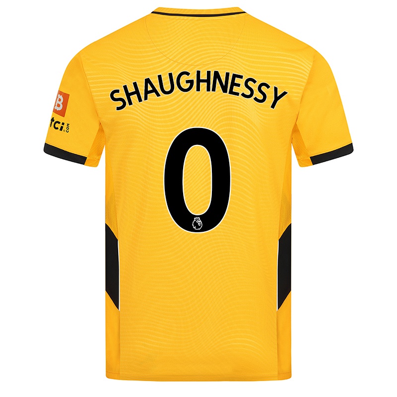 Kinder Joe O'shaughnessy #0 Gelb Heimtrikot Trikot 2021/22 T-shirt