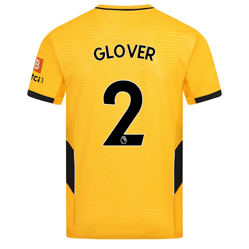 Kinder Lyndsey Glover #2 Gelb Heimtrikot Trikot 2021/22 T-shirt