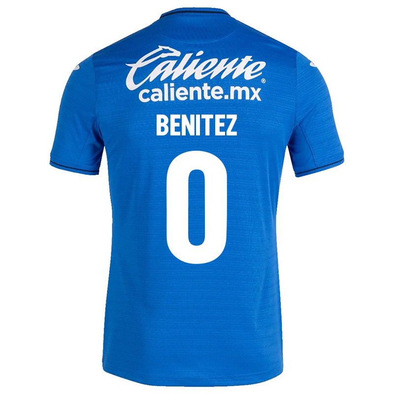 Kinder Cristopher Benitez #0 Dunkelblau Heimtrikot Trikot 2021/22 T-shirt