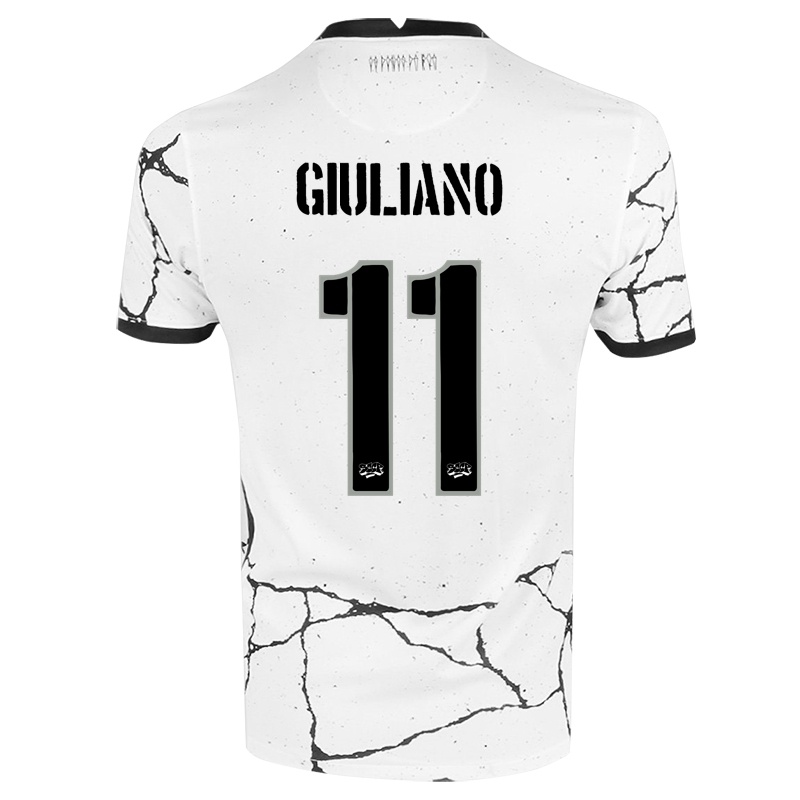 Kinder Giuliano #11 Weiß Heimtrikot Trikot 2021/22 T-shirt