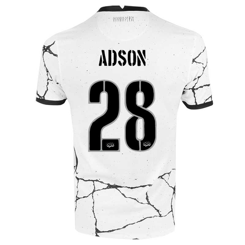 Kinder Adson #28 Weiß Heimtrikot Trikot 2021/22 T-shirt