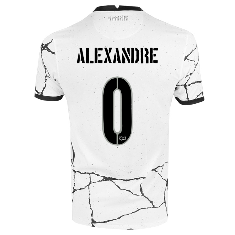 Kinder Matheus Alexandre #0 Weiß Heimtrikot Trikot 2021/22 T-shirt