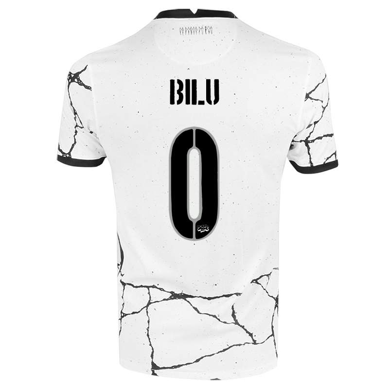 Kinder Rafael Bilu #0 Weiß Heimtrikot Trikot 2021/22 T-shirt