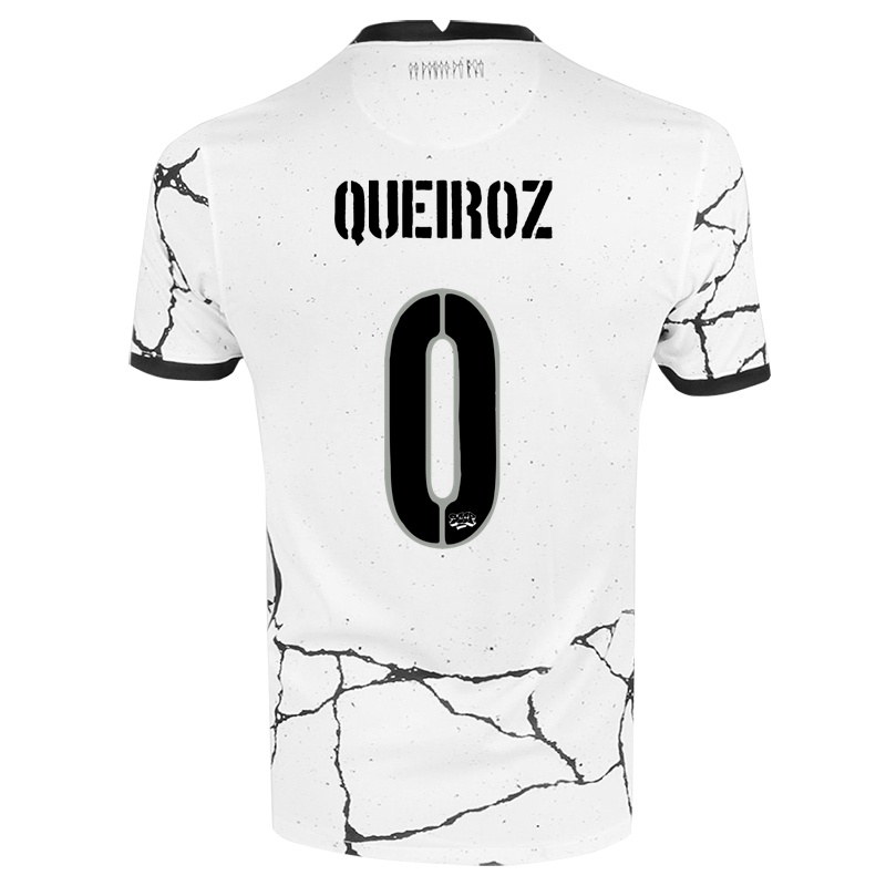 Kinder Du Queiroz #0 Weiß Heimtrikot Trikot 2021/22 T-shirt