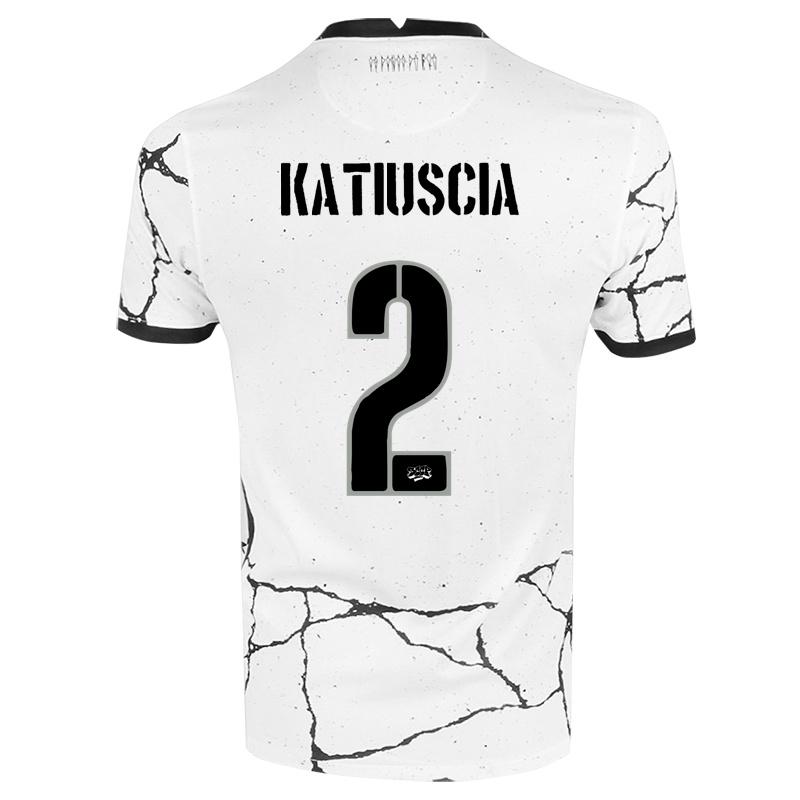 Kinder Katiuscia #2 Weiß Heimtrikot Trikot 2021/22 T-shirt