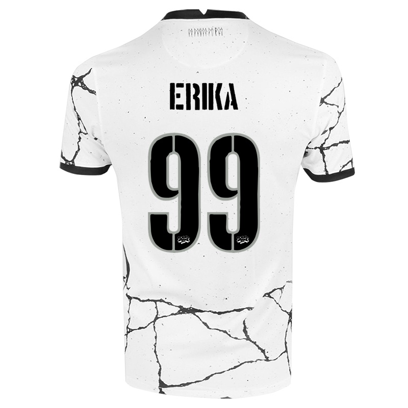 Kinder Erika #99 Weiß Heimtrikot Trikot 2021/22 T-shirt
