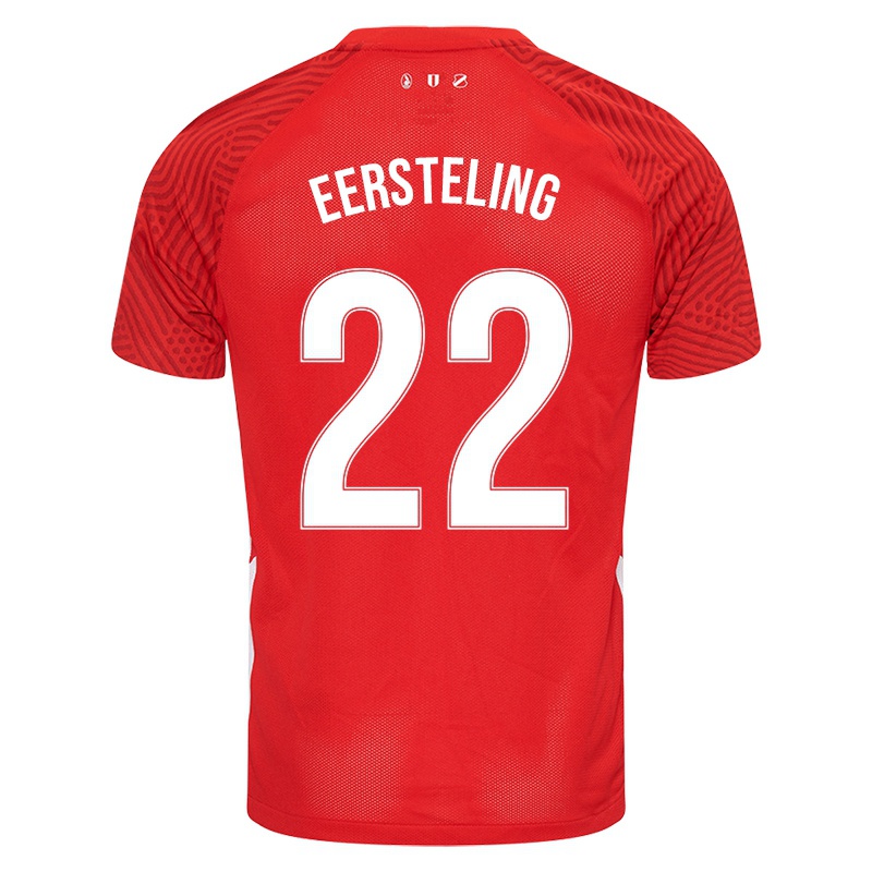 Kinder Julliani Eersteling #22 Rot Heimtrikot Trikot 2021/22 T-shirt