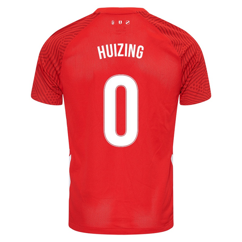Kinder Raymond Huizing #0 Rot Heimtrikot Trikot 2021/22 T-shirt