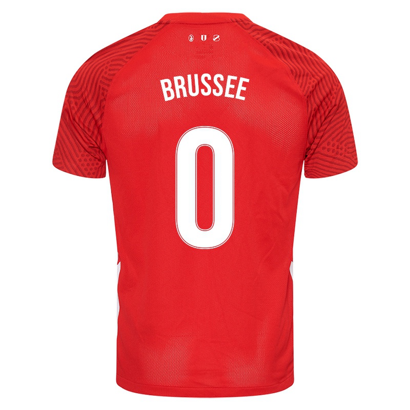 Kinder Dani Brussee #0 Rot Heimtrikot Trikot 2021/22 T-shirt