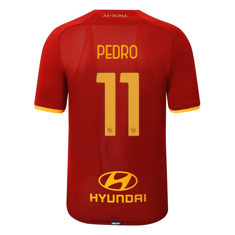 Kinder Pedro #11 Rot Heimtrikot Trikot 2021/22 T-shirt