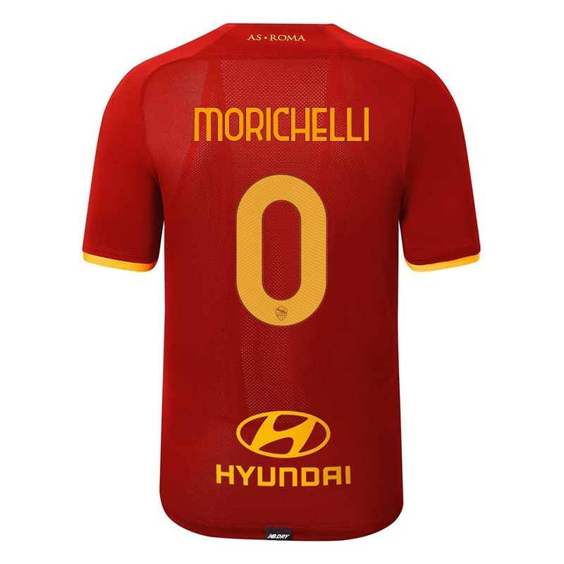 Kinder Raul Morichelli #0 Rot Heimtrikot Trikot 2021/22 T-shirt