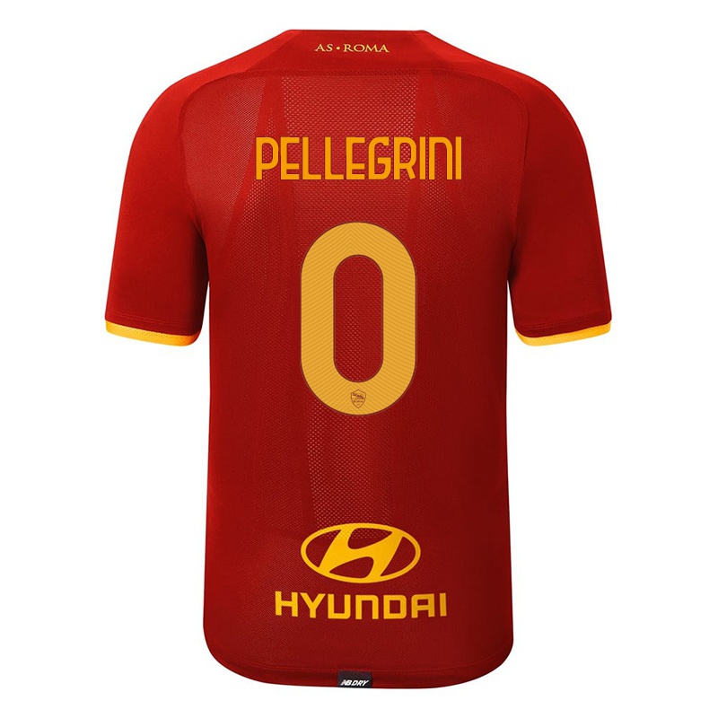 Kinder Matteo Pellegrini #0 Rot Heimtrikot Trikot 2021/22 T-shirt