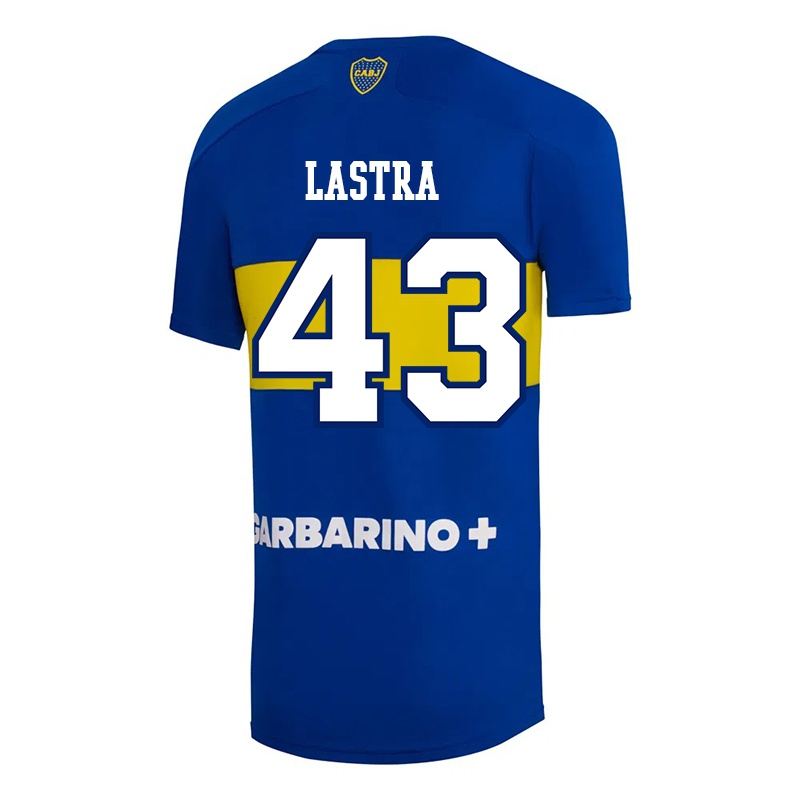 Kinder Agustin Lastra #43 Königsblau Heimtrikot Trikot 2021/22 T-shirt