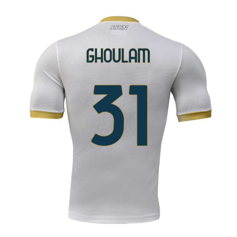 Kinder Faouzi Ghoulam #31 Grau Auswärtstrikot Trikot 2021/22 T-shirt