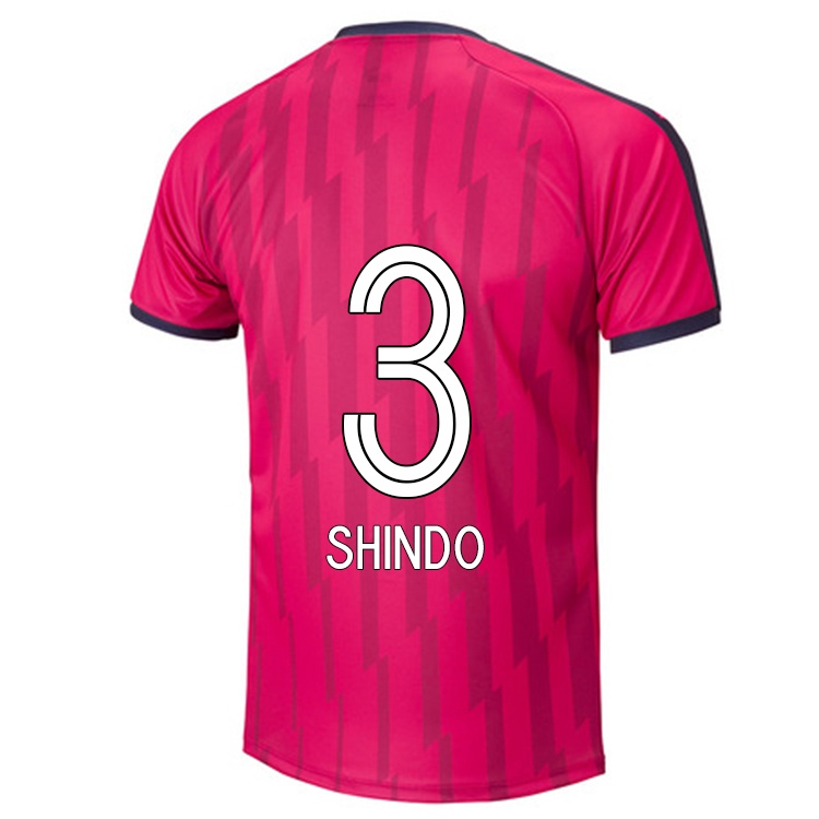 Herren Ryosuke Shindo #3 Rose Heimtrikot Trikot 2021/22 T-shirt