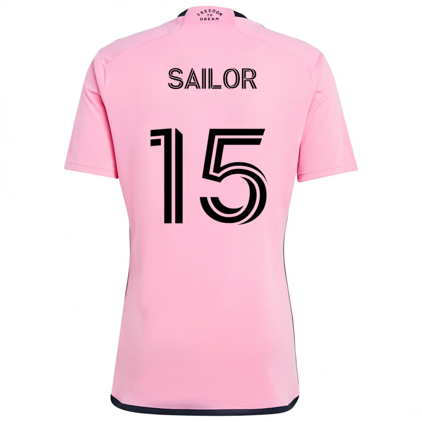 Kinder Ryan Sailor #15 Rosa Heimtrikot Trikot 2024/25 T-Shirt