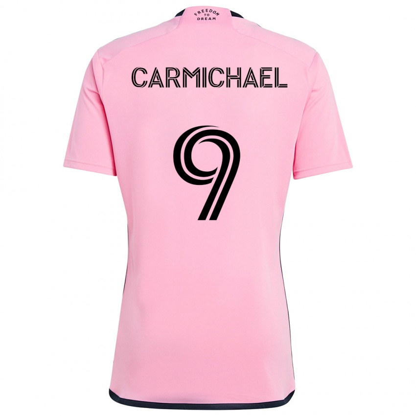 Kinder Ryan Carmichael #9 Rosa Heimtrikot Trikot 2024/25 T-Shirt